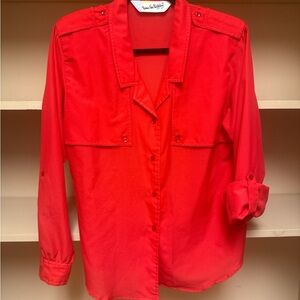 Diane Von Furstenberg Scarlet Blouse